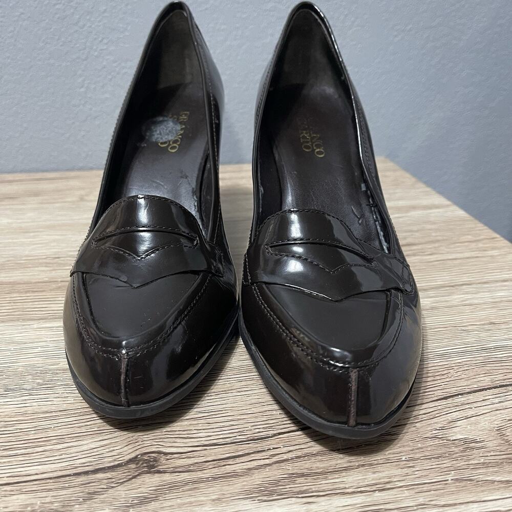 Franco Sarto Womens Brown Narrow Heels Size 8.5
